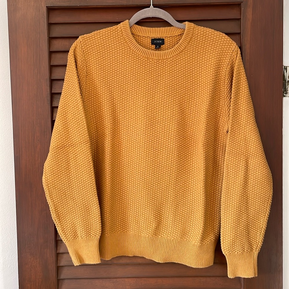 J. Crew cotton knit sweater